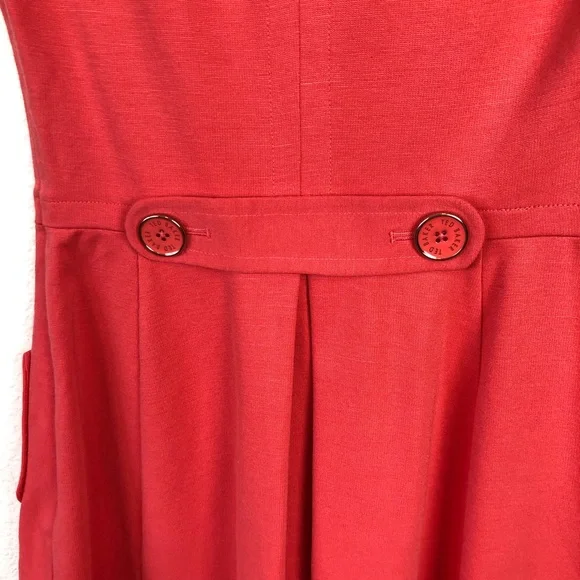 Ted Baker London Coral Harmia Pocket Jersey Dress - Picture 8 of 13